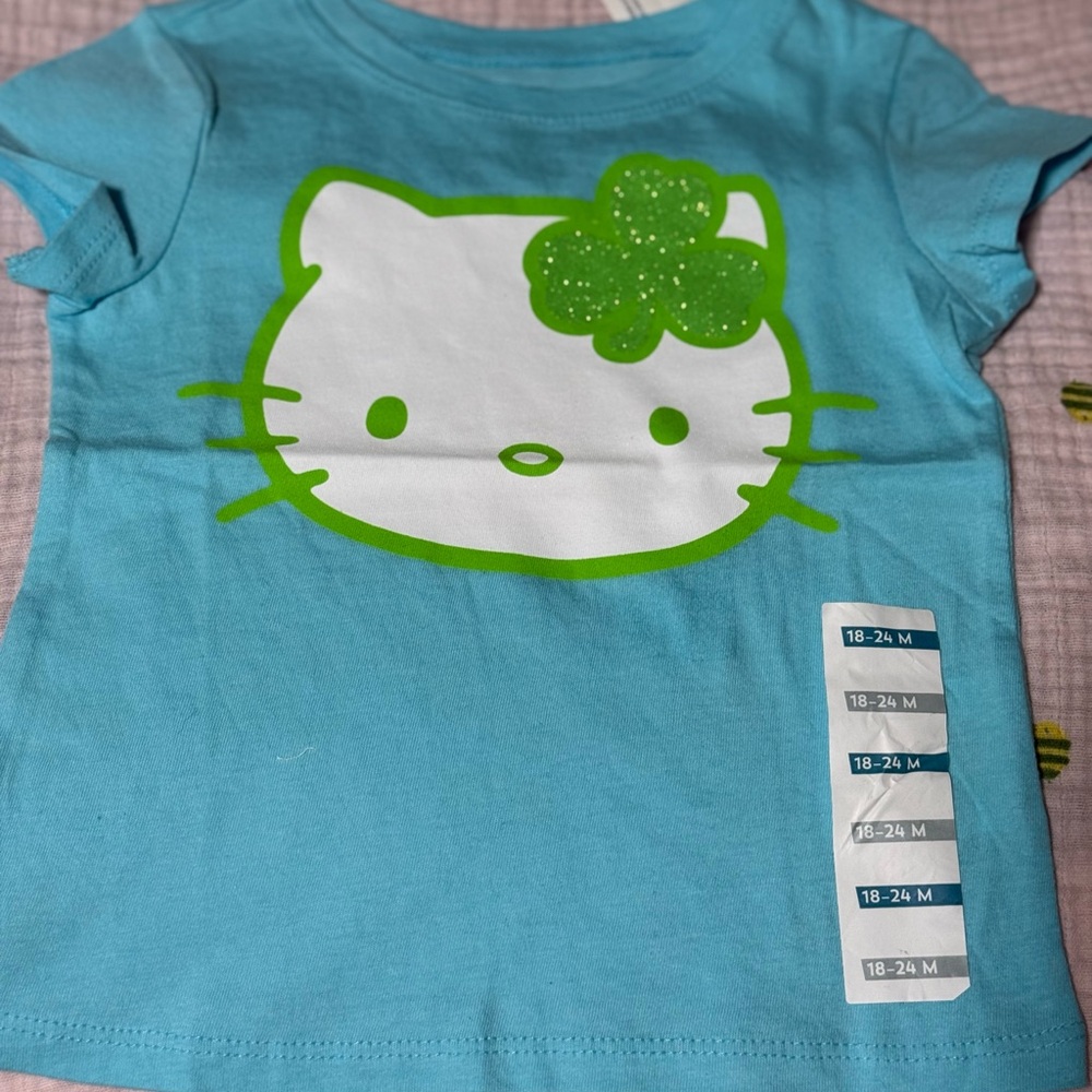 Hello Kitty St. Patrick's Day T-Shirt for Toddler